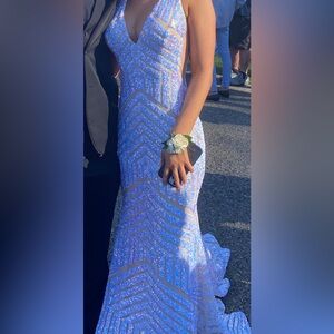 Jovani Iridescent Prom Dress